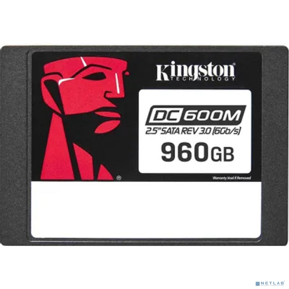 Kingston SSD DC600M, 960GB, 2.5" 7mm, SATA3, 3D TLC, SEDC600M/960G