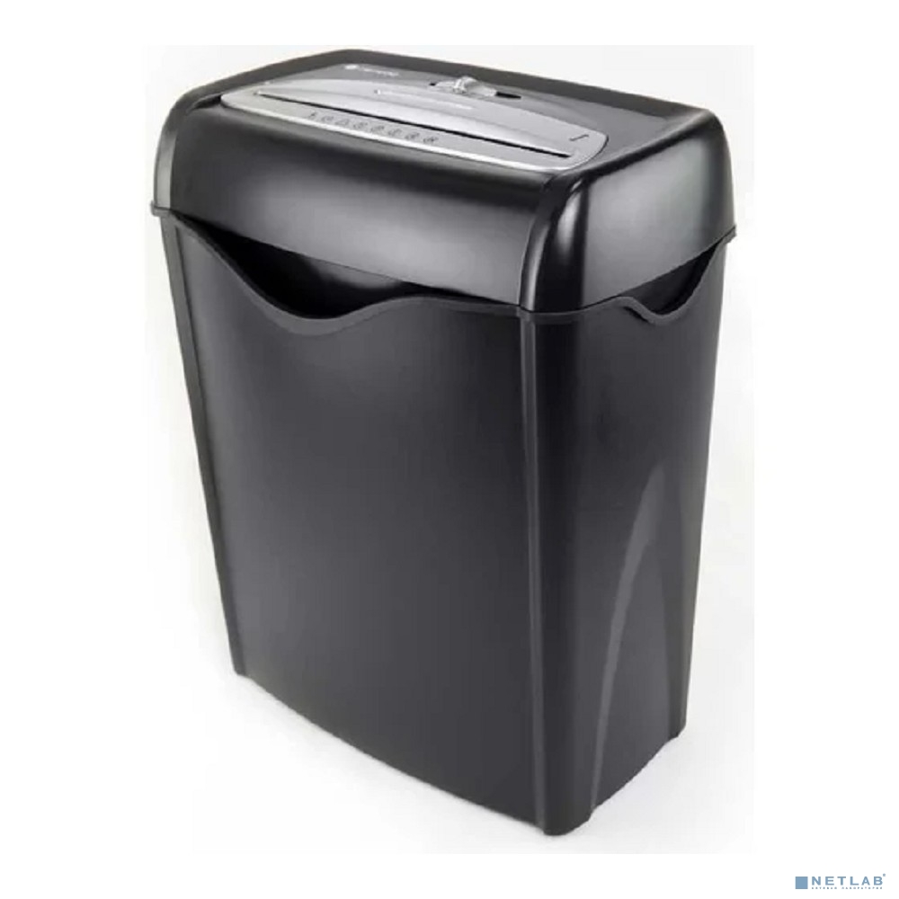 ГЕЛЕОС Уничтожитель документов УД15-2 DIN P-2 (2 ур-нь секр.), фрагмент 5,9мм, 13 лист (70г/м2), пл. карты/скобы, 15 литров