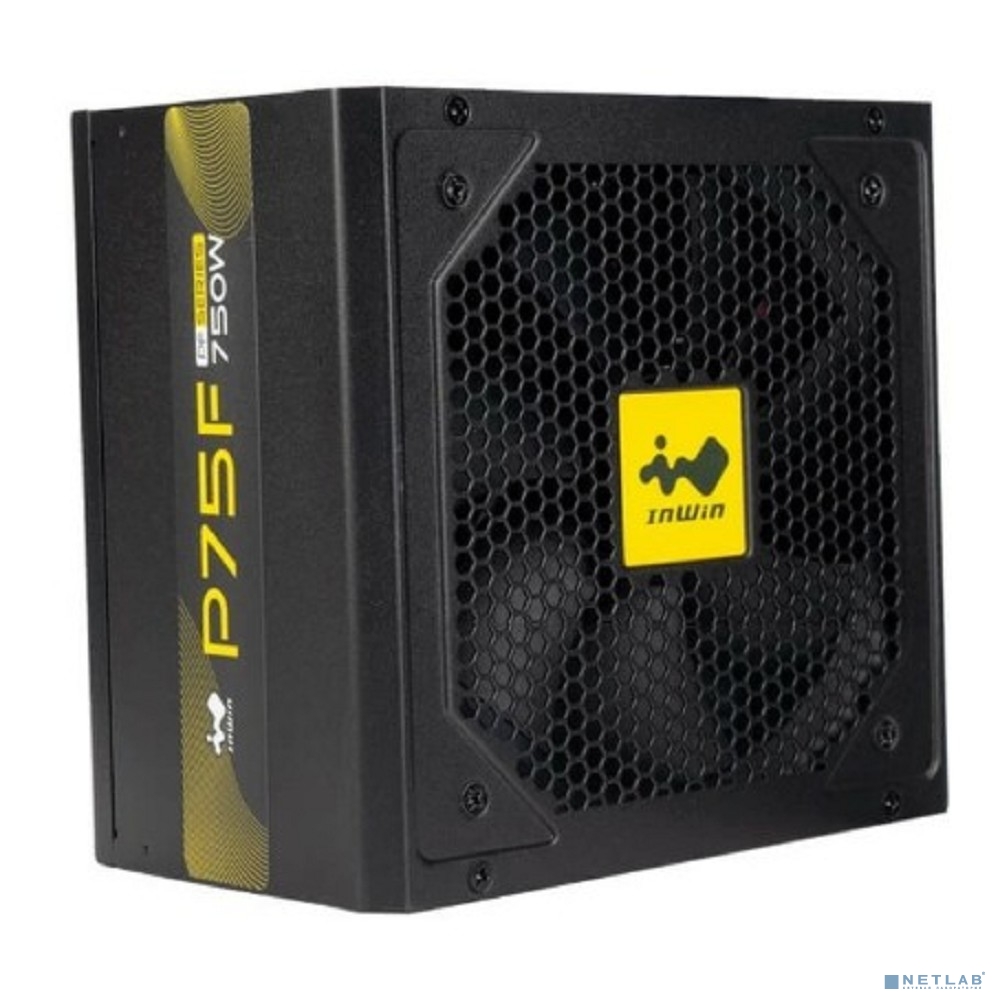 INWIN P75F 750W 80plus Gold, full range, 120mm fan