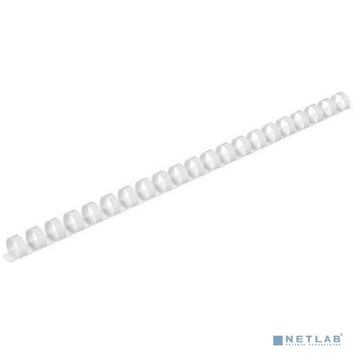 Пластиковые пружины 19 мм белые/черные 50+50 шт./ Пружины пластиковые 19 мм белые/черные (136-165 лист) 50+50 шт, ГЕЛЕОС