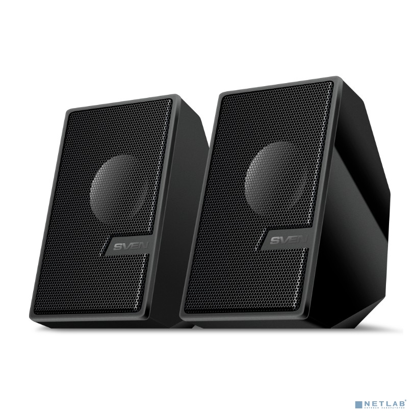 Компьютерная акустика 2.0 Sven 340 черная (6 Вт, питание USB, BT)
