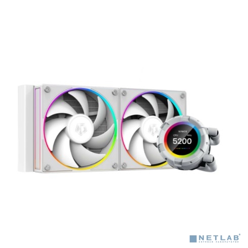 Кулер с водяным охлаждением ID-Cooling SL240 WHITE, Ret