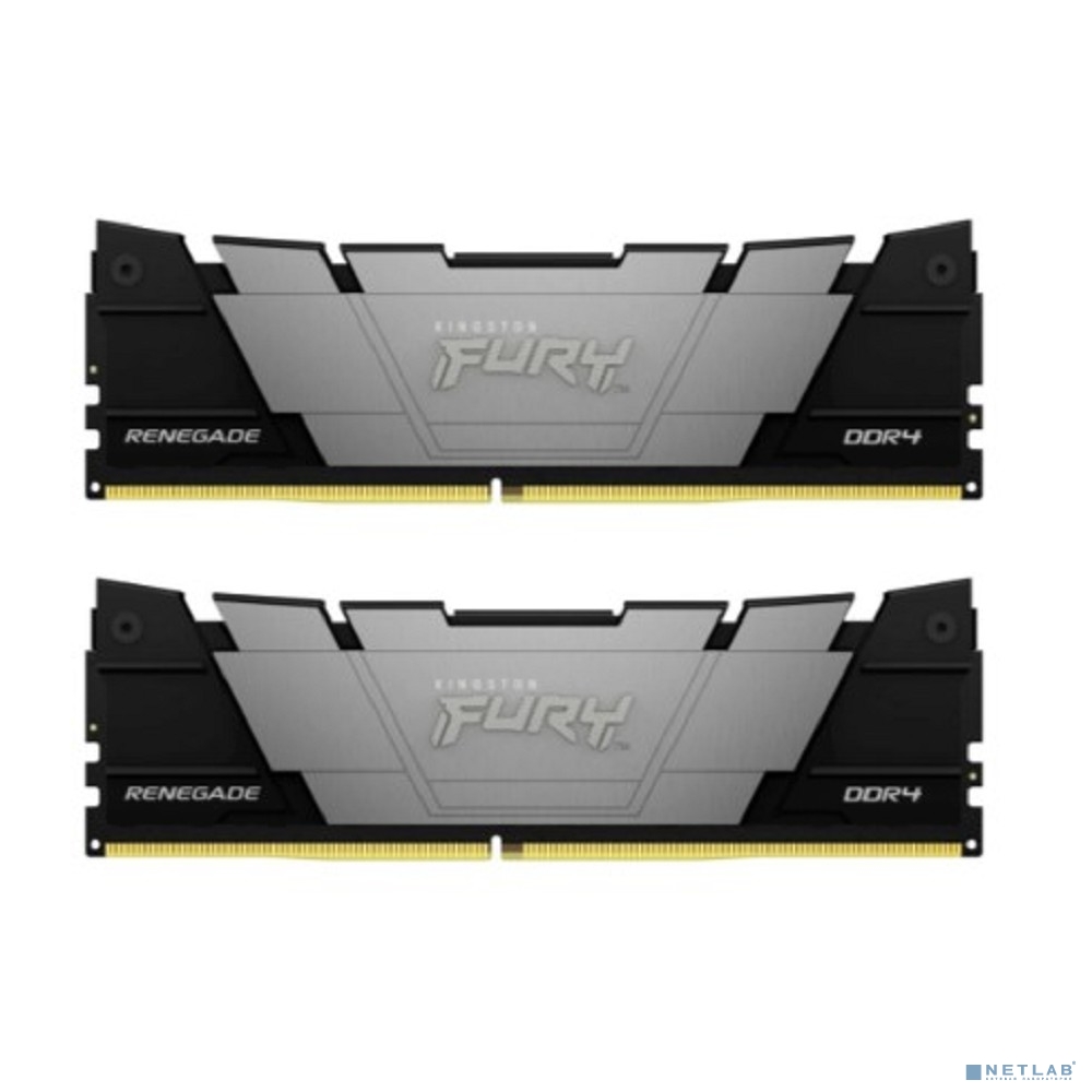 Kingston 32GB 3600MT/s DDR4 CL16DIMM (Kit of 2)1Gx8 FURYRenegadeBlack