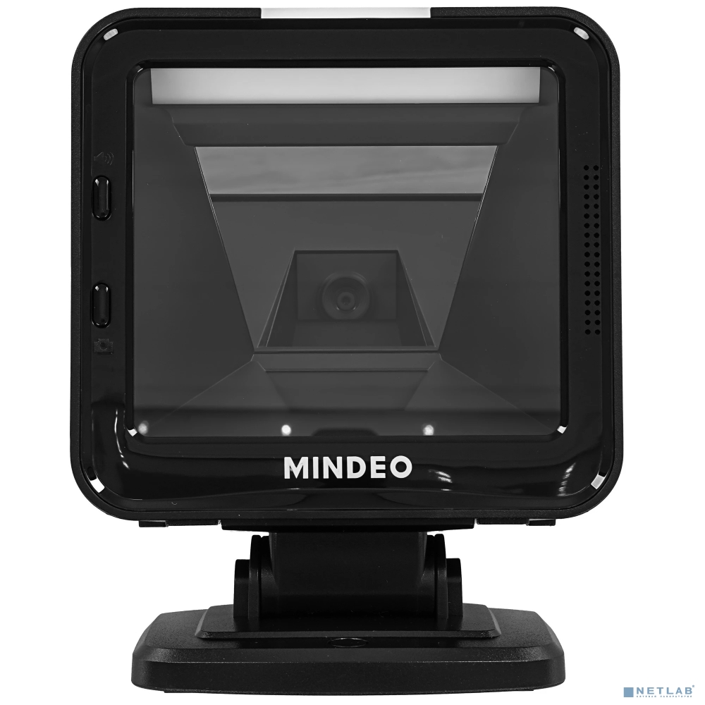 MINDEO MP8610 USB Сканер ШК с подставкой (презентационный, 2D имидж, черный)