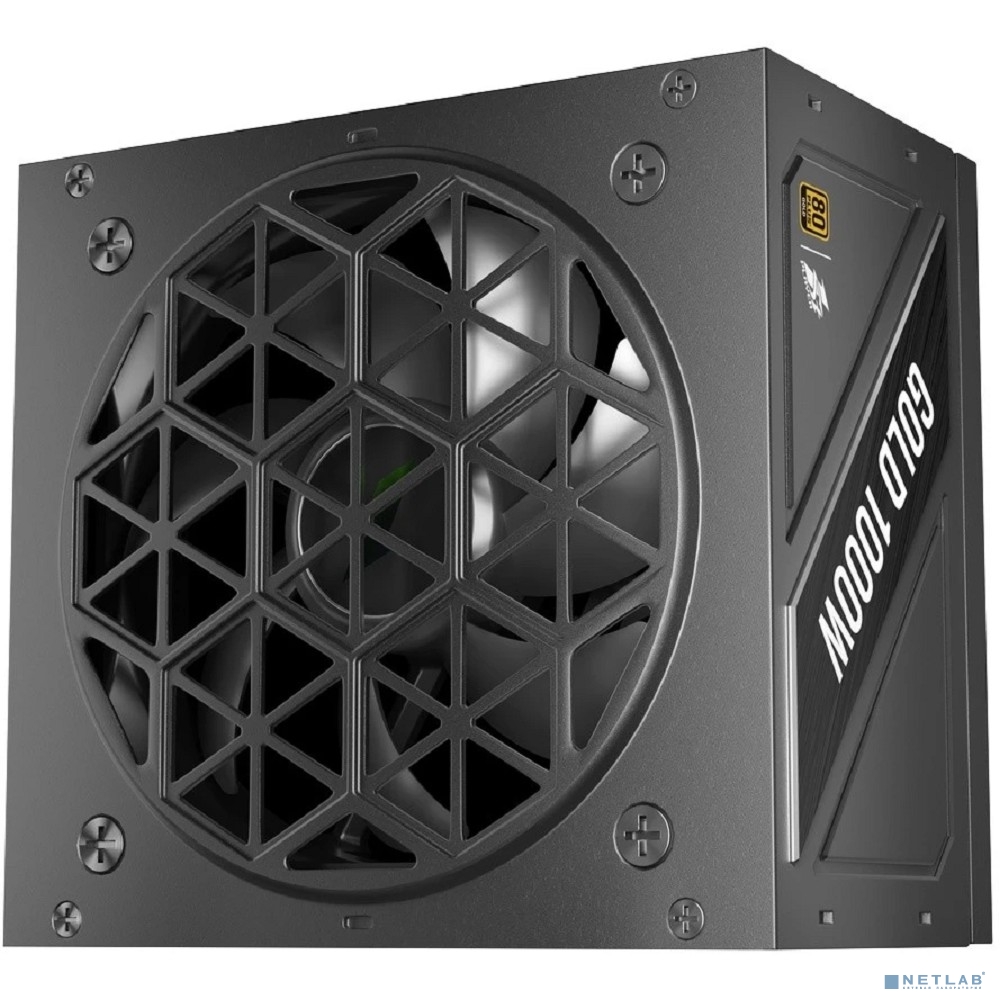 1STPLAYER NGDP Gold 1000W / ATX 3.0, APFC, 80 PLUS Gold, LLC+DC-DC, 120mm fan, full modular / HA-1000BA4