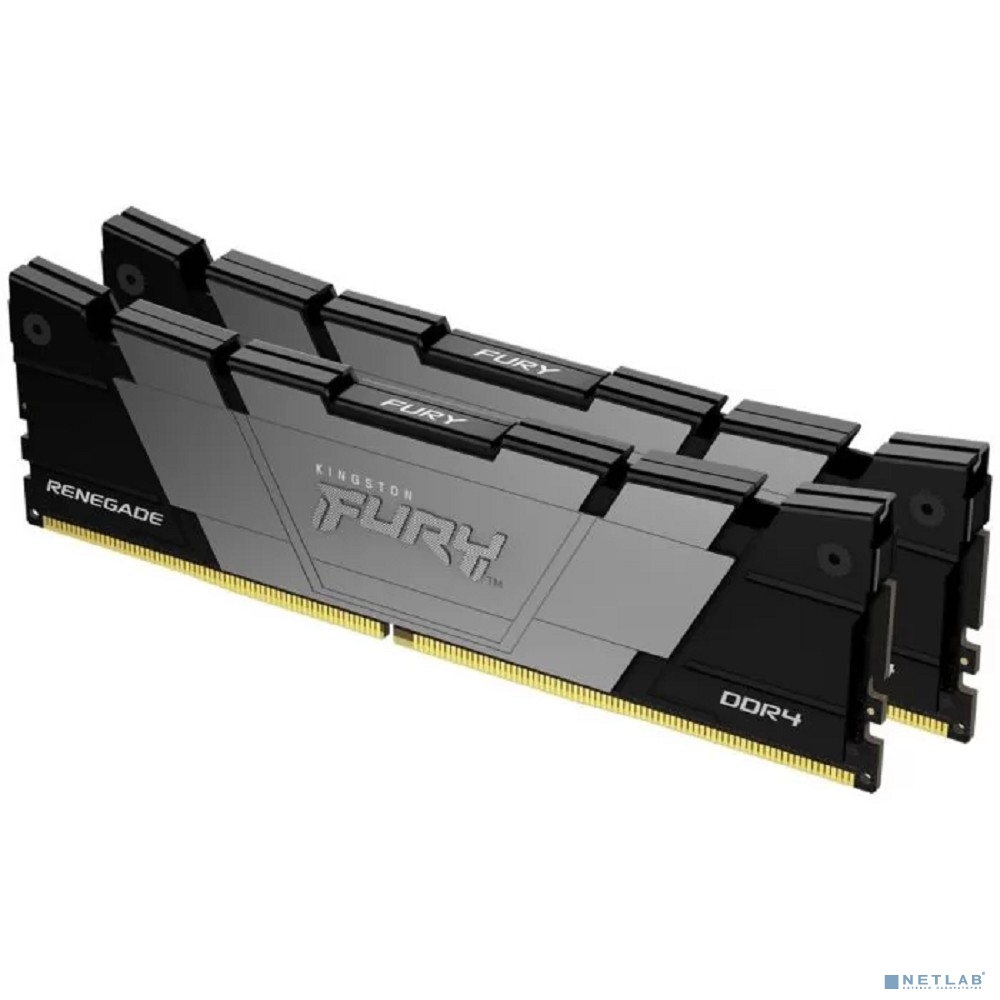 Kingston 16GB 3600MHz DDR4 CL16 DIMM (Kit of 2) FURY Renegade Black KF436C16RB2K2/16