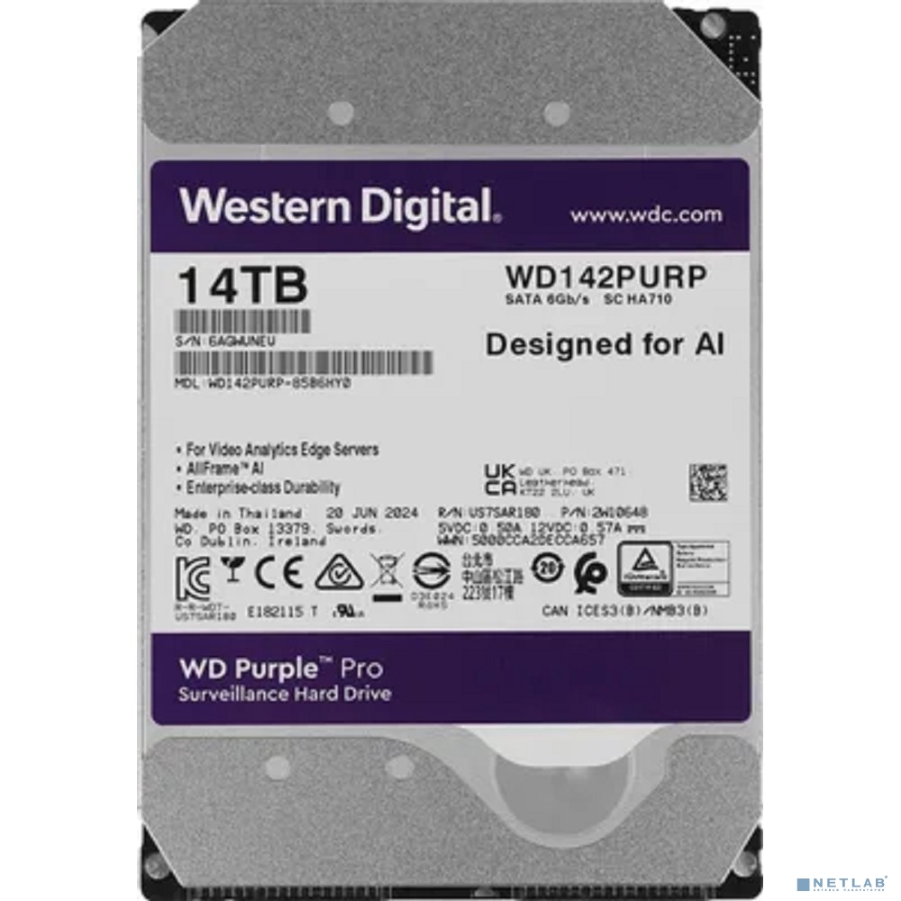 14TB WD Purple Pro (WD142PURP)