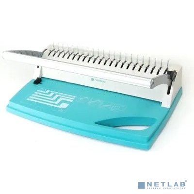 ГЕЛЕОС Переплетчик БП-9+ бирюзово-белый