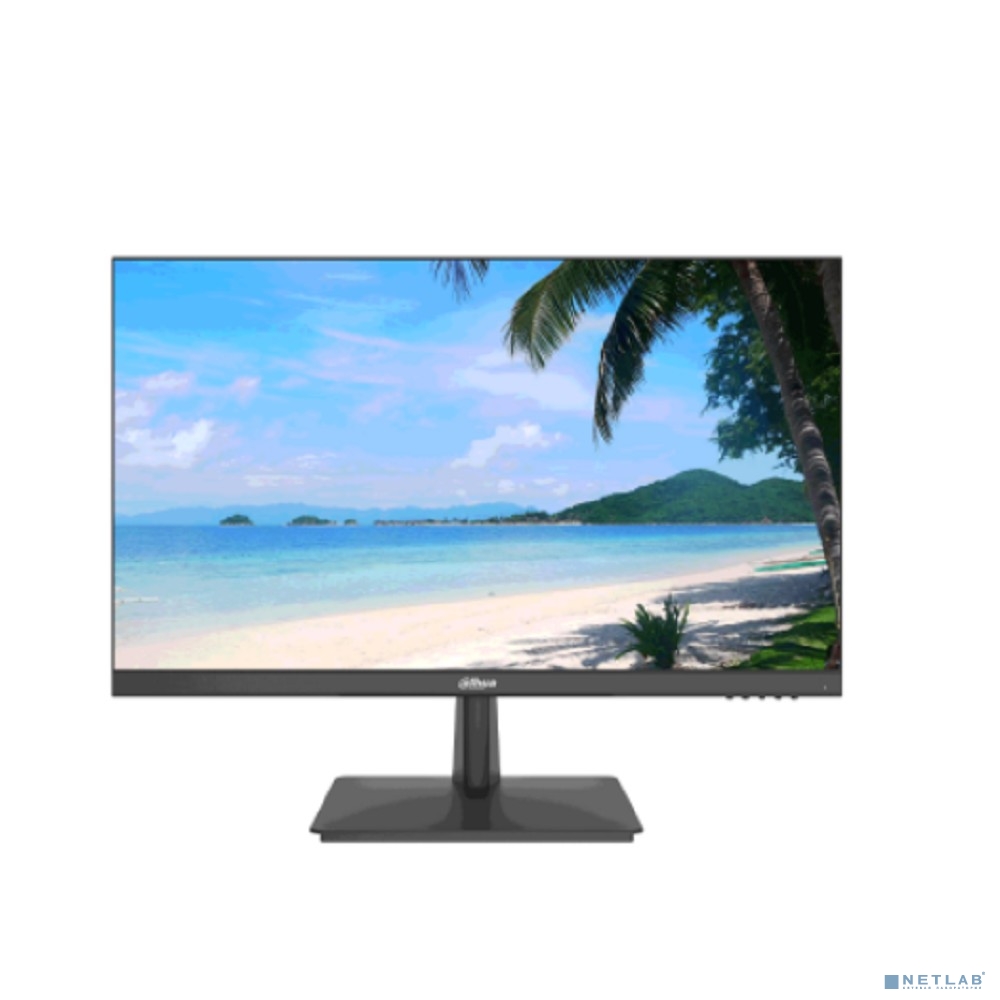 Dahua DHI-LM24-H200 23.8"; (16:9) FullHD 1920x1080; ультратонкая рамка; VA; 250кд/кв.м; 100Гц; VESA 100x100; 1 VGA; 1 HDMI; выход на наушники