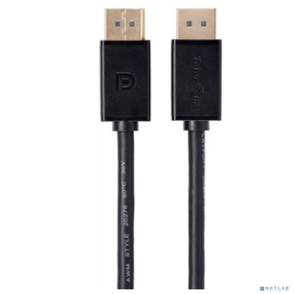 Telecom TCG715-1.5M Кабель соединительный DP-DP 1.2V 4K@60Hz 1.5м , медь