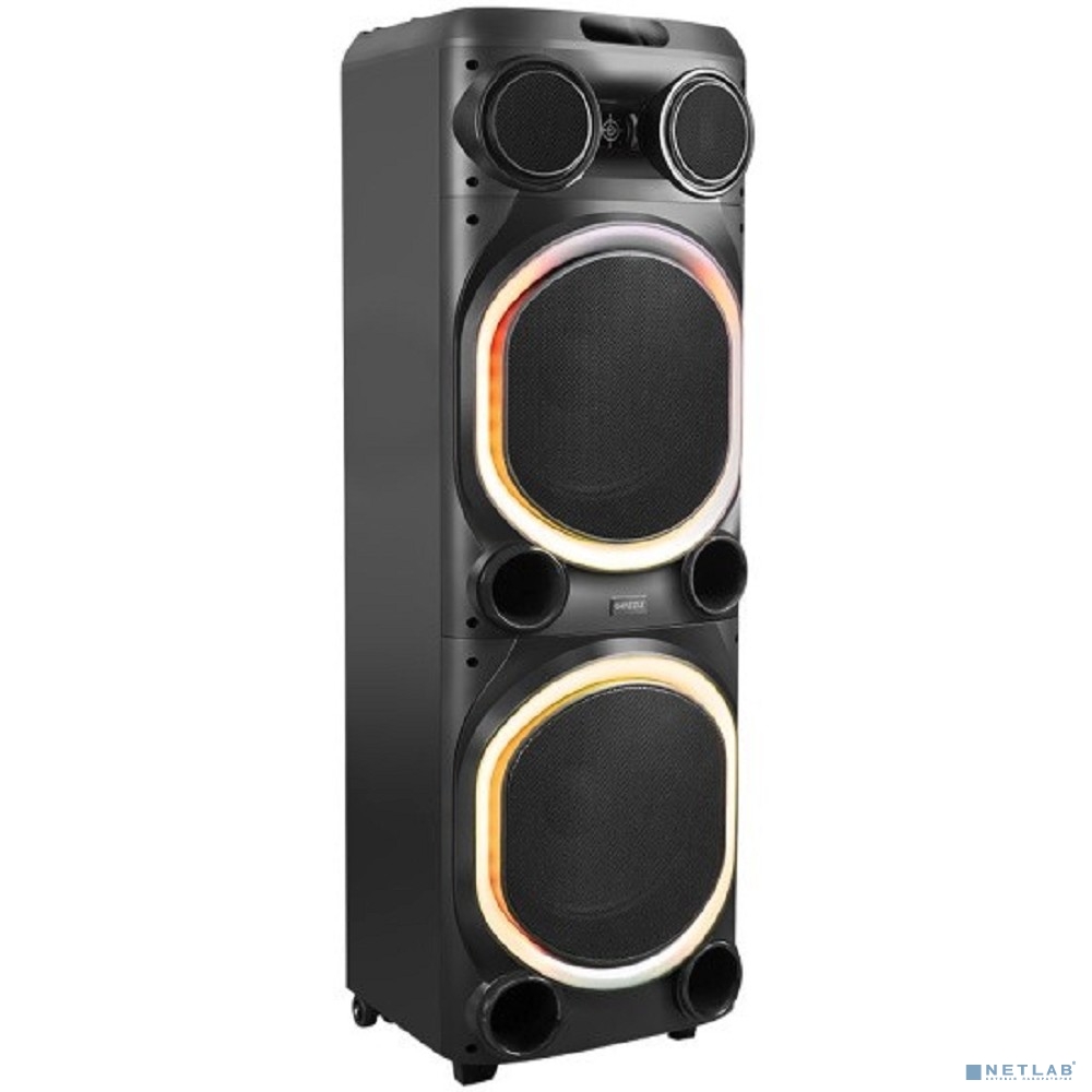 Ginzzu GM-204, Акустическая система Midi, BT/USB/TF/FM/MIC/ДУ