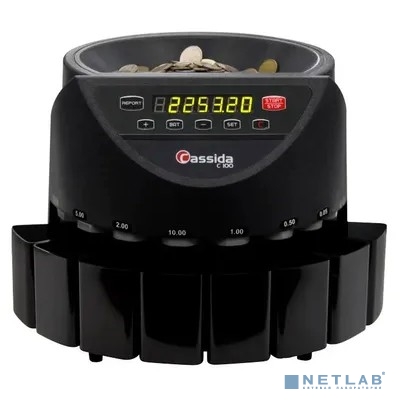 Cassida C-100 Сортировщик монет просмотровый рубли