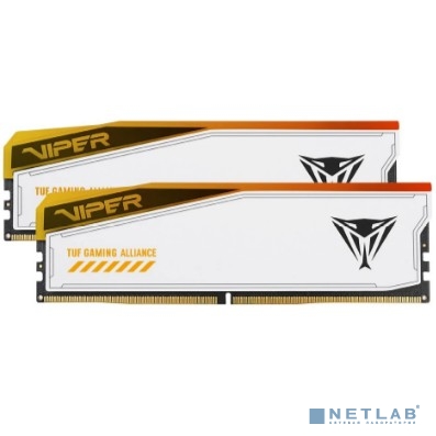Память DDR5 2x16GB 6600MHz Patriot PVER532G66C34KT Viper Elite 5 Tuf Gaming RGB RTL Gaming PC5-52800 CL34 DIMM 288-pin 1.4В kit single rank с радиатором Ret