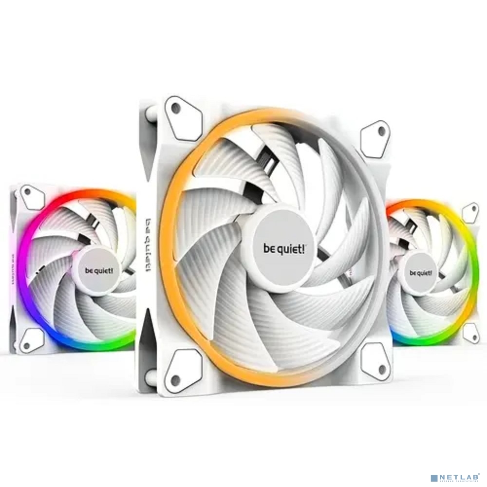 Комплект вентиляторов (3 шт.) be quiet! Light Wings White 140mm PWM Triple Pack / BL102
