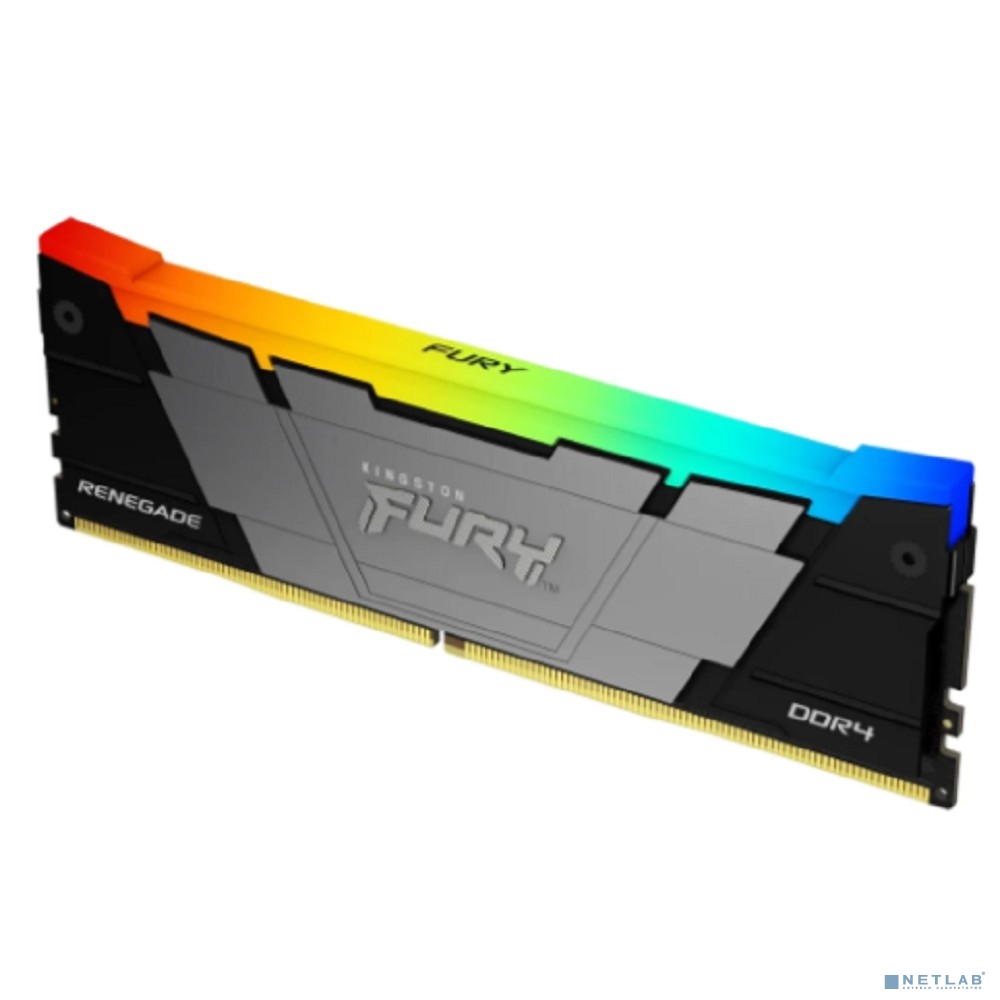 Память оперативная/ Kingston 32GB 3200MHz DDR4 CL16 DIMM FURY Renegade RGB (KF432C16RB2A/32)