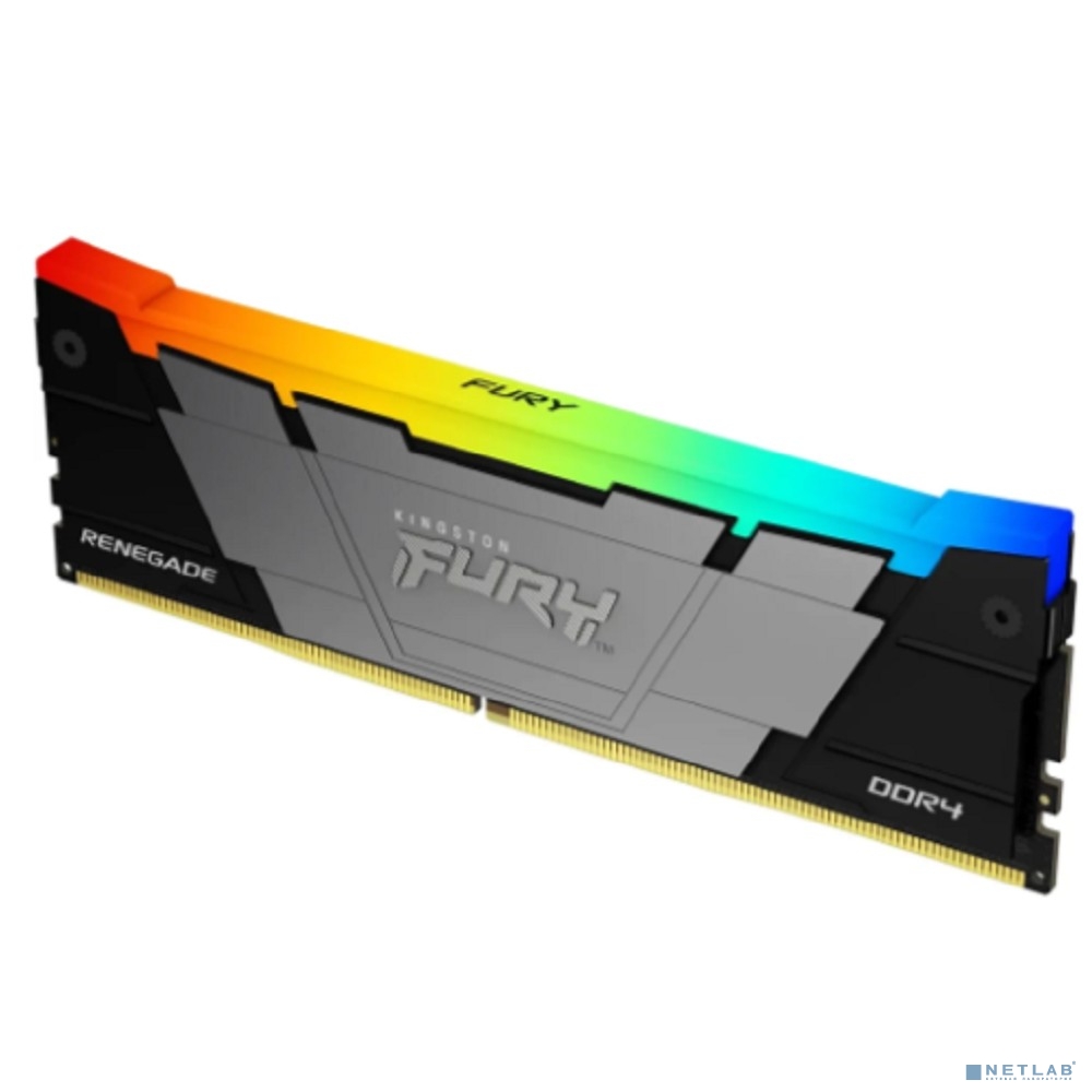 Память оперативная/ Kingston 32GB 3600MHz DDR4 CL18 DIMM FURY Renegade RGB