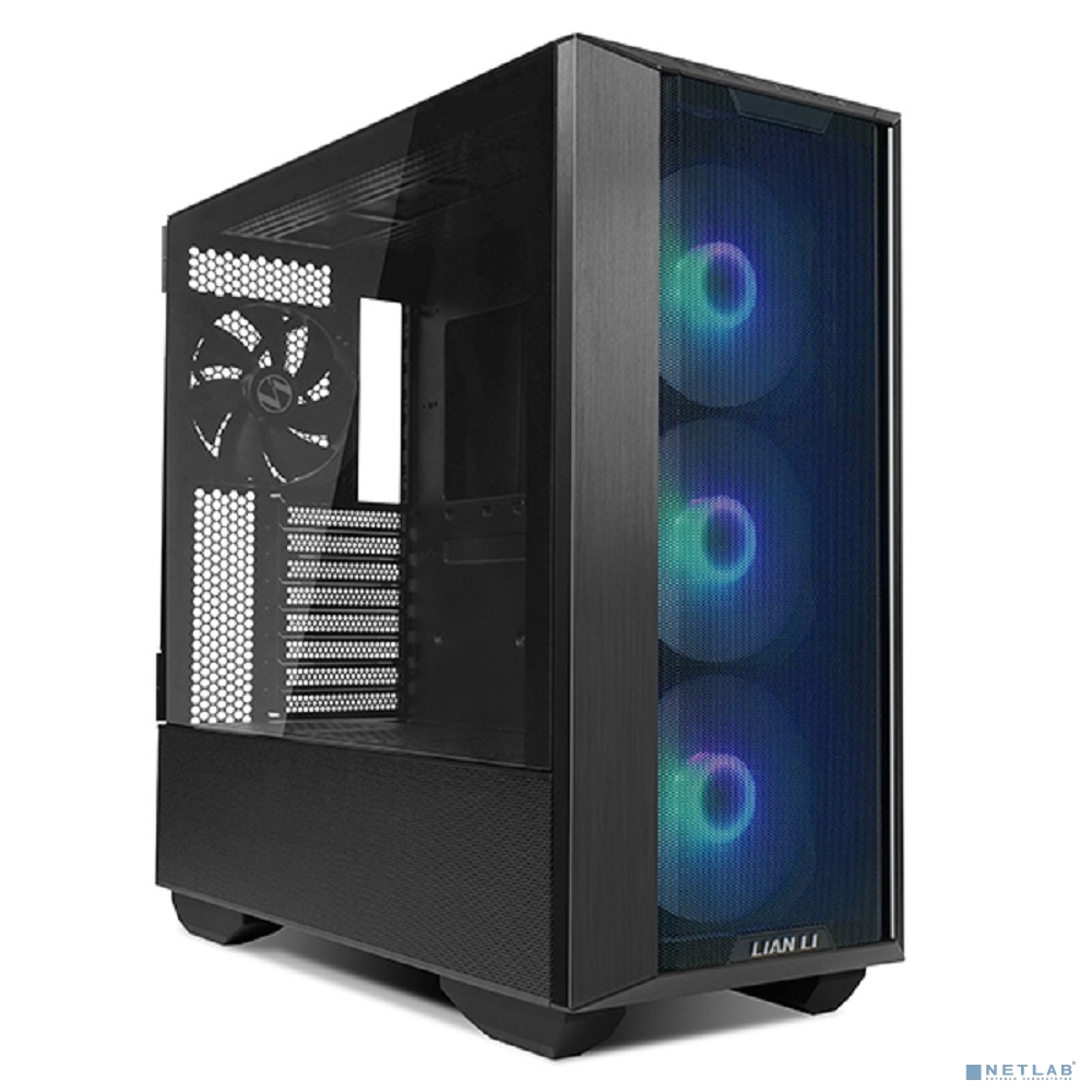 Корпус Lian Li Lancool III RGB / Black / Mid-Tower, TG / 3x 140mm ARGB + 1x 140mm non LED fans inc. / G99.LAN3RX.10R
