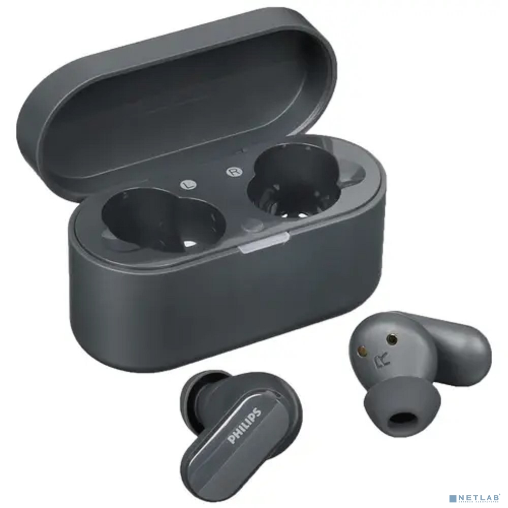 Philips TAT3508BK/00 Наушники TWS вакуумные с микр, черные