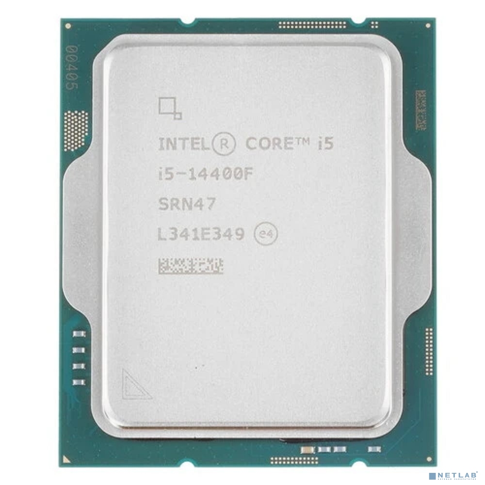 CPU Intel Core i5-14400F, 2.5ГГц, (Turbo 4.7ГГц), 10-ядерный, 20МБ, LGA1700, OEM