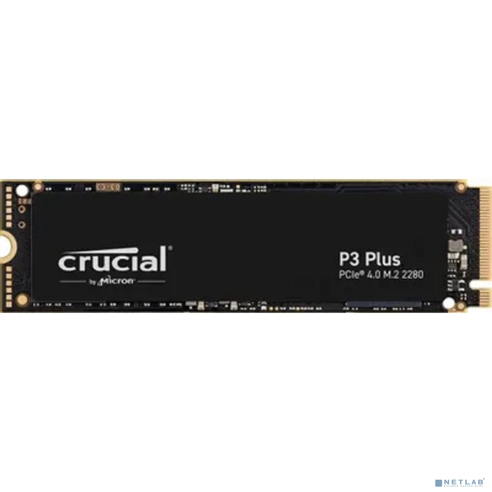 SSD 4Tb Crucial P3 Plus (CT4000P3PSSD8) M.2 2280 PCIe NVMe 4.0 x4