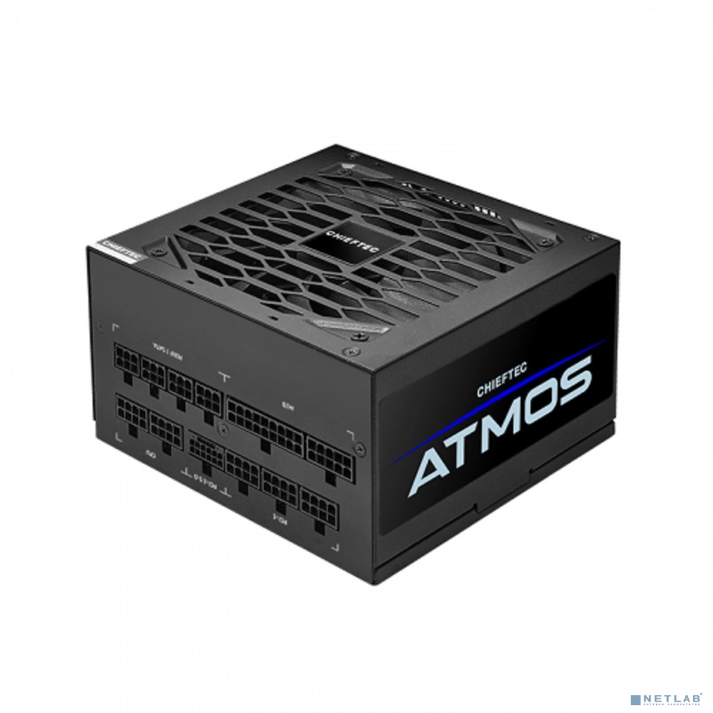 Chieftec Atmos CPX-750FC (ATX 3.0, 750W, 80 PLUS GOLD, Active PFC, 135mm fan, Full Cable Management, Gen5 PCIe) Retail