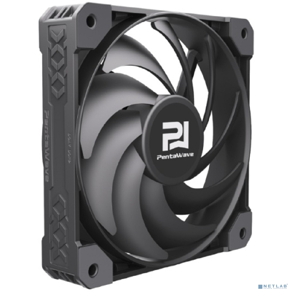 Вентилятор PentaWave PF-S12B PWM / 120mm 4 pin Magnetic Hydraulic 500-2000rpm 68CFM 29.2dBA/ Black