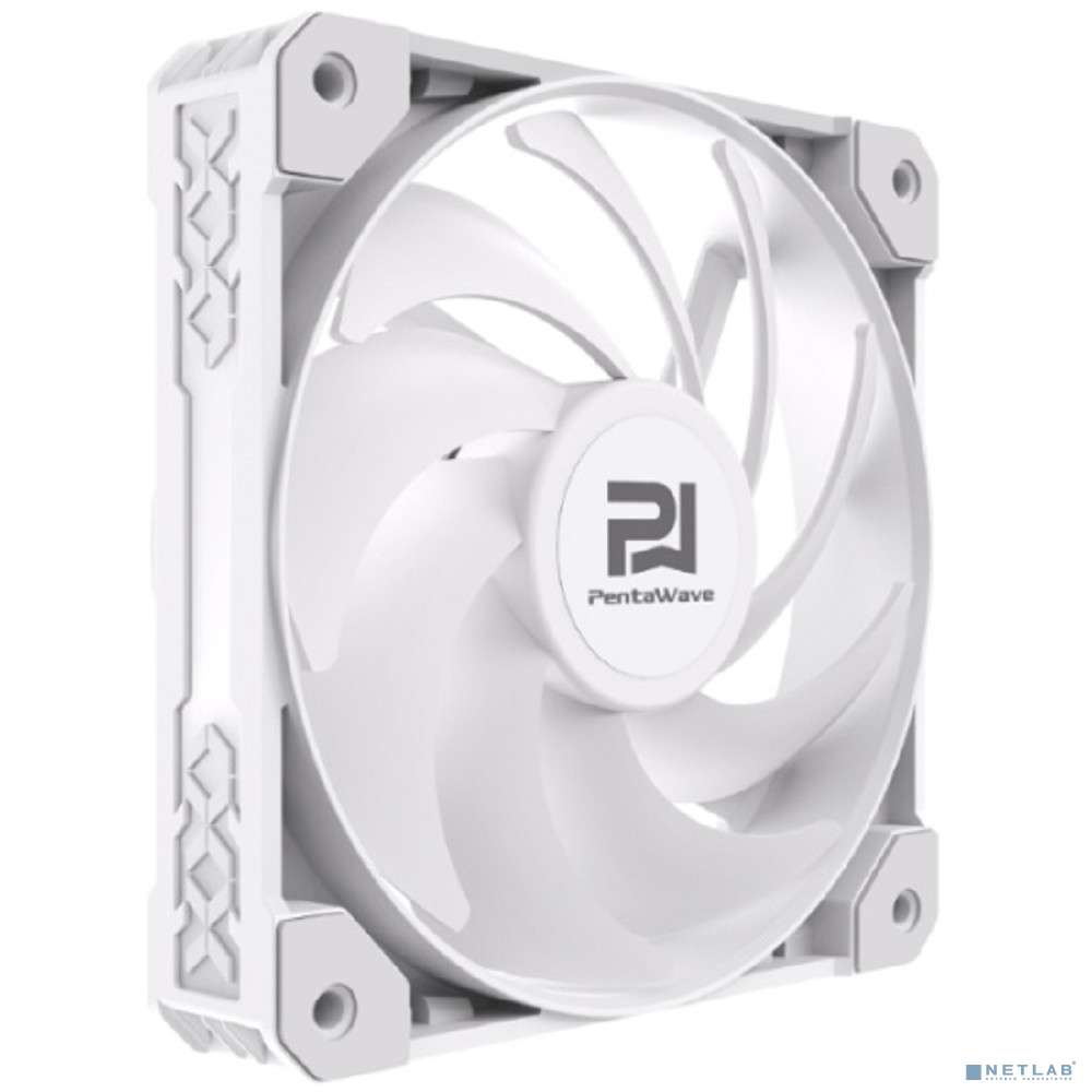 Вентилятор PentaWave PF-S12W PWM / 120mm 4 pin Magnetic Hydraulic 500-2000rpm 68CFM 29.2dBA/ White
