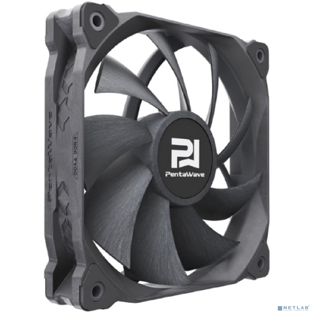 Вентилятор PentaWave PF-K12EX PWM / 120mm 4 pin Dual NMB Ball Bearing 500-2400rpm 108CFM 38.5dBA/ Gray