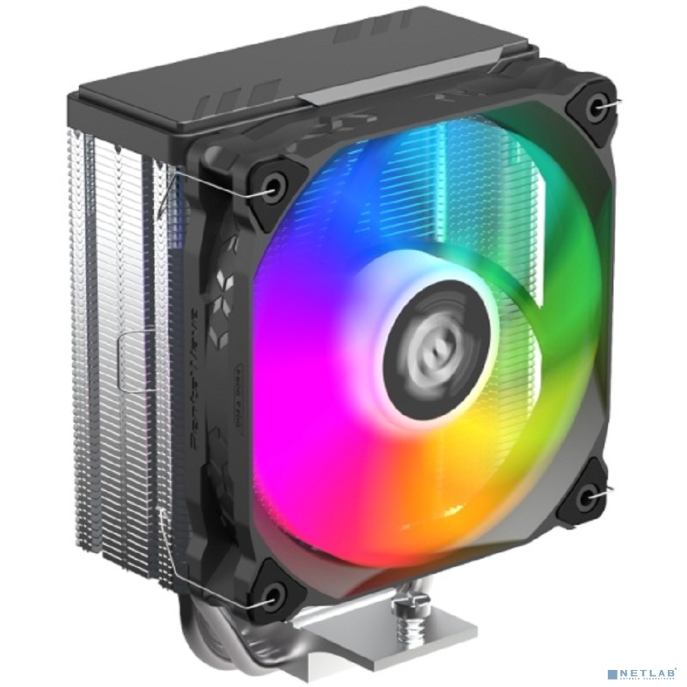 Кулер PentaWave PC-Z03E SRB ARGB LGA115X/1200/1700/AM4/AM5 (20 шт/кор, TDP 205W, 1*120mm ARGB PWM Fan, 3 тепловые трубки 6мм, 600-1750RPM, 12-29,5dBa)