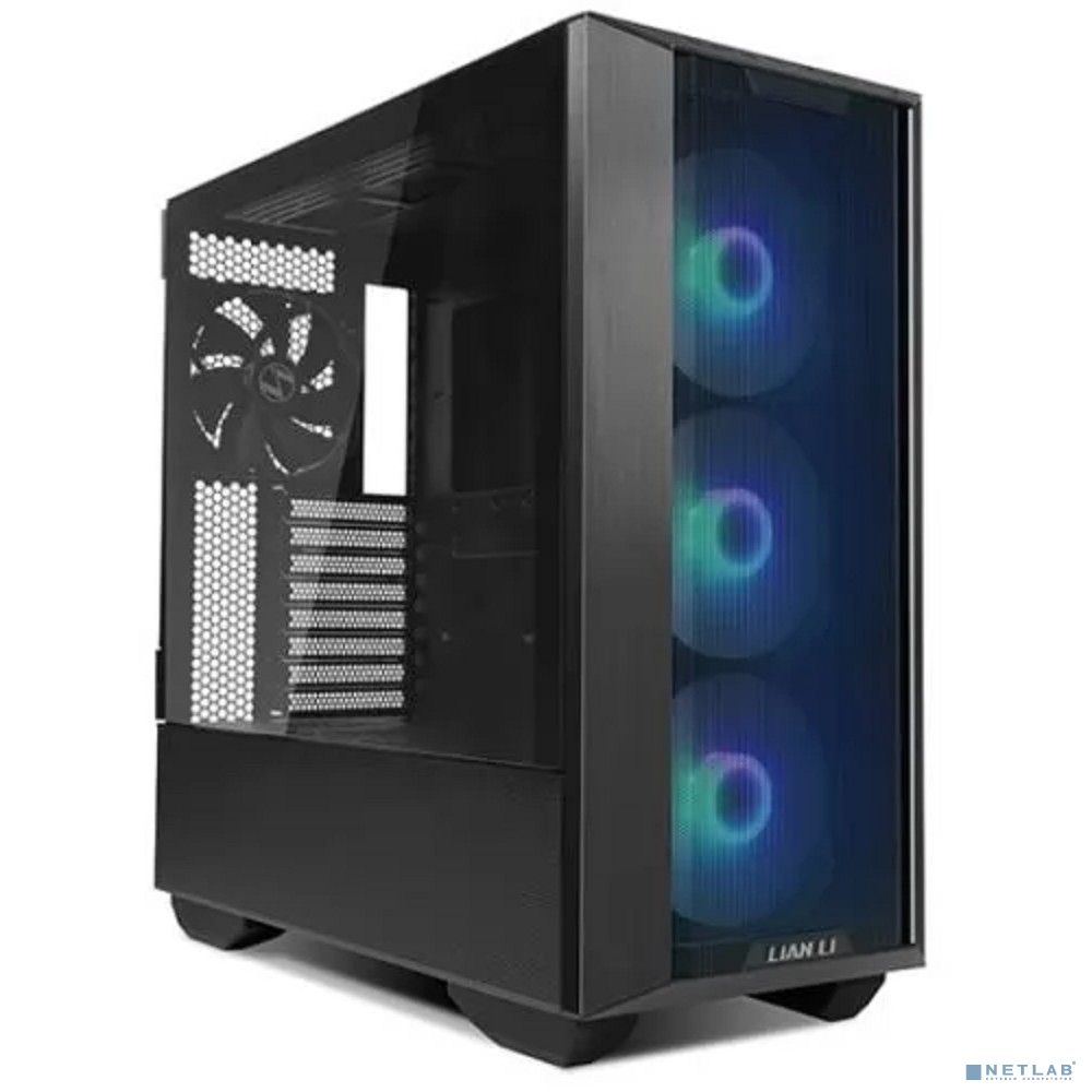 Корпус Lian-Li Lancool III RGB черный без БП ATX 10x120mm 3x140mm 2xUSB3.0 audio bott PSU