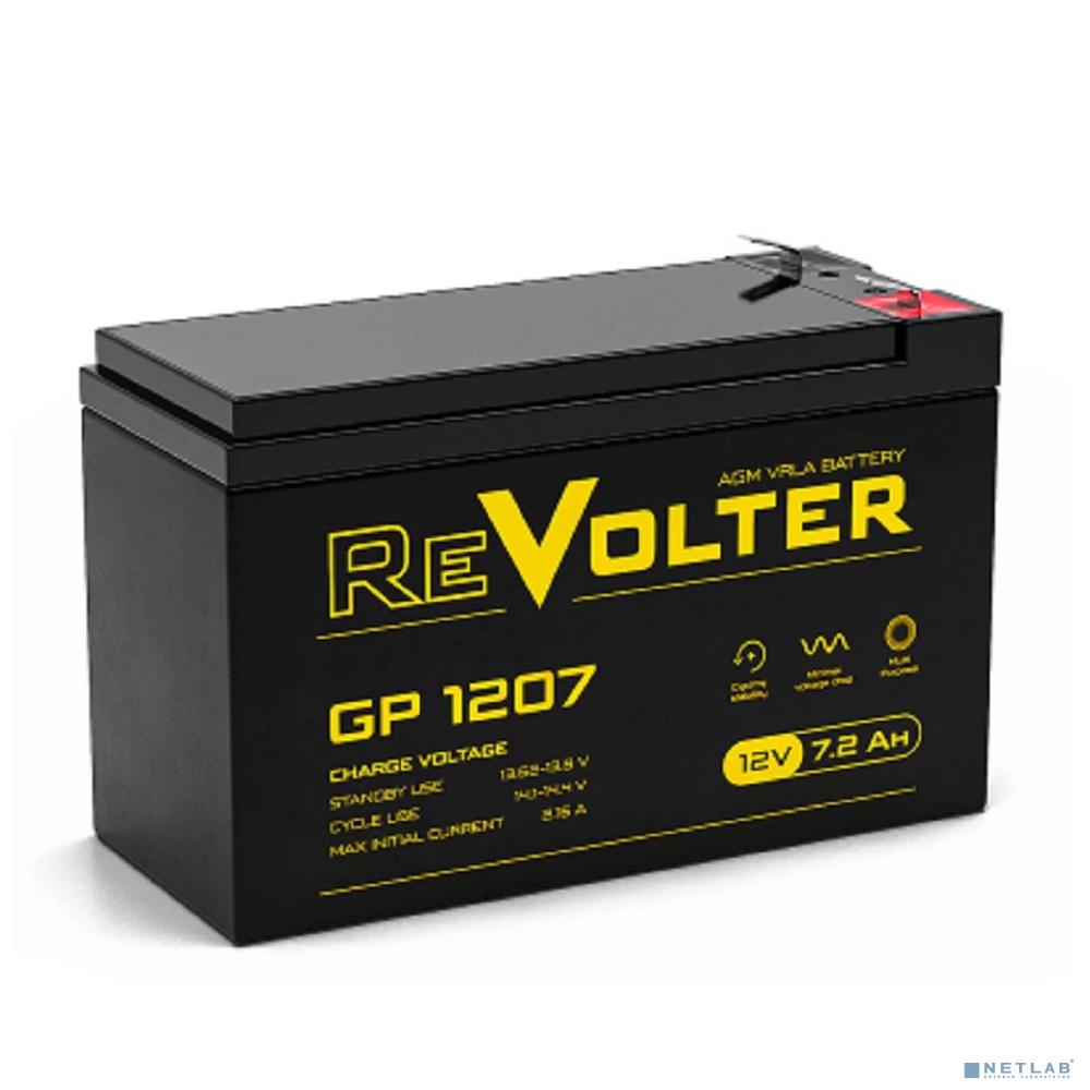 Revolter Аккумулятор GP 1207 (12B/7.2Ач)