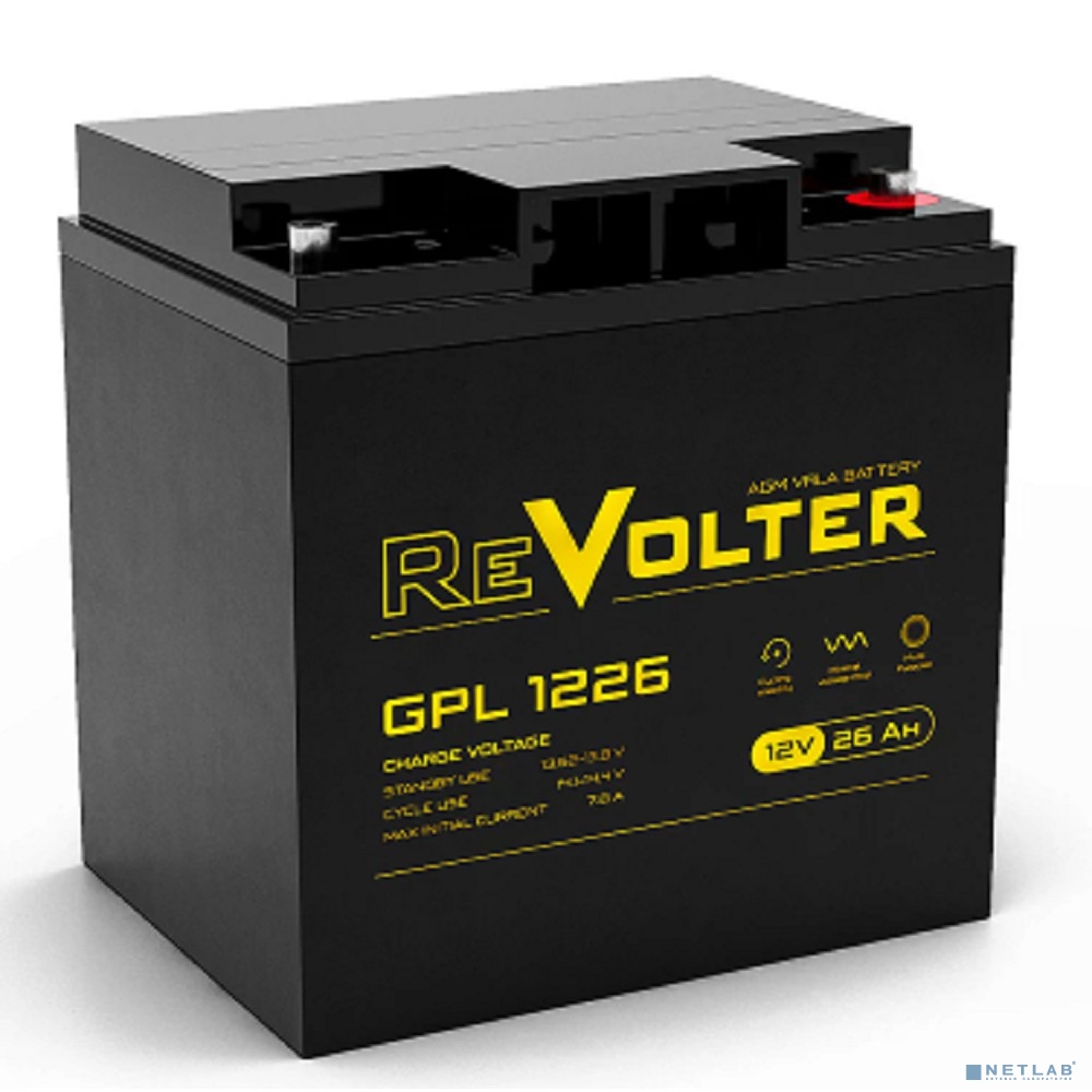 Revolter Аккумулятор GPL 1226 (12B/26Ач)