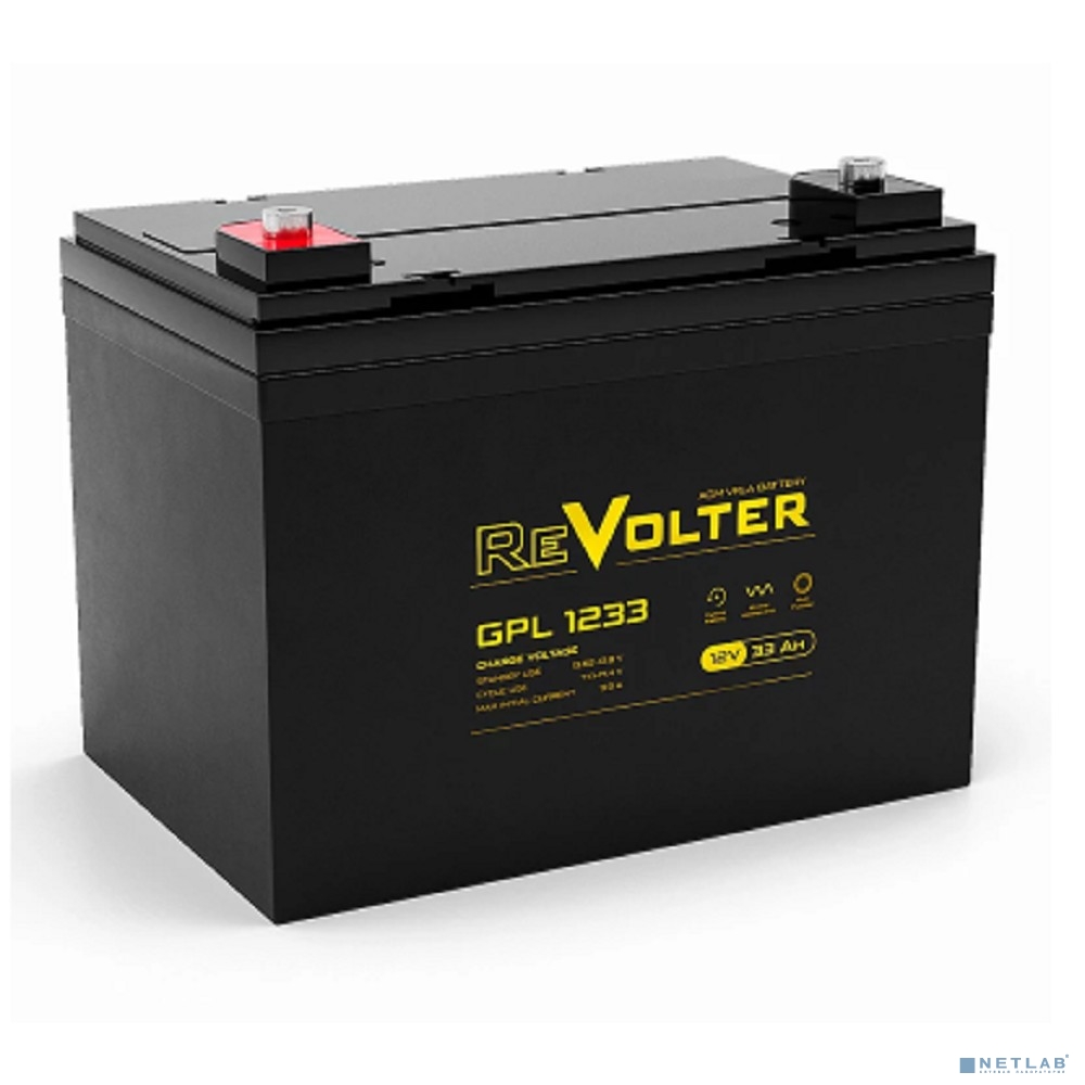 Revolter Аккумулятор GPL 1233 (12B/33Ач)