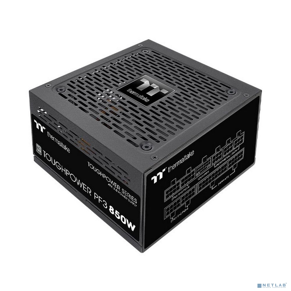 Блок питания Thermaltake Toughpower PF3 PS-TPD-0850FNFAPE-3 0850W/Fully Modular/Non Light/Full Range/Analog/80 Plus Platinum/ PS-TPD-0850FNFAPE-3 0850W/Fully Modular/Non Light/Full Range/Analog/80 Plu