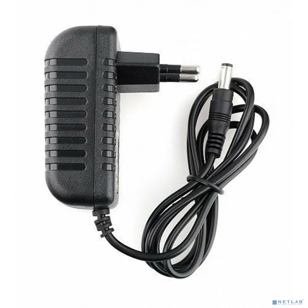 Gembird Блок питания 12В/1А, 12Вт, 1 штекер 5,5х2,5мм (NPA-AC7)