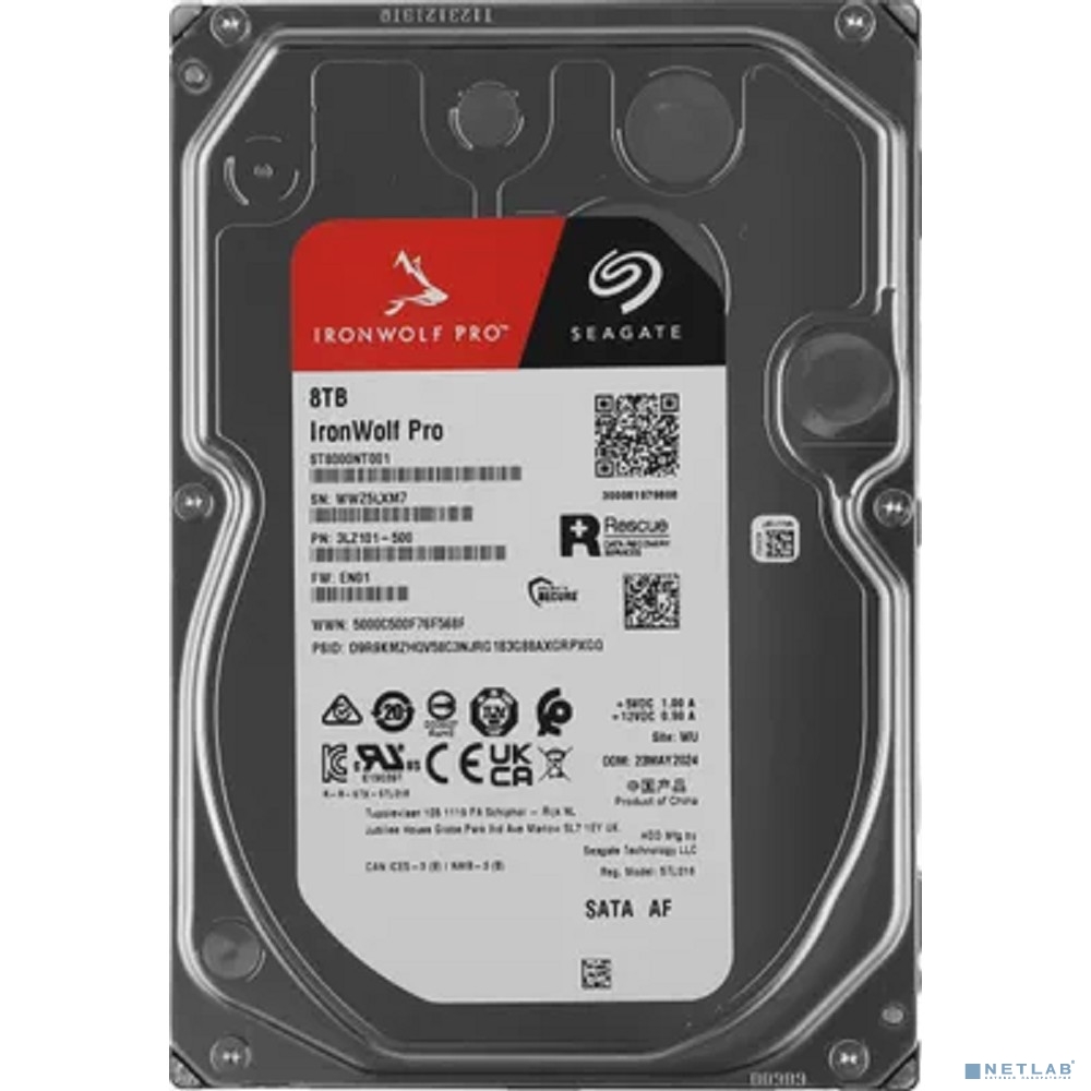 8TB Seagate Ironwolf Pro (ST8000NT001)
