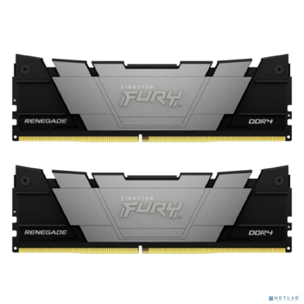 Память оперативная/ Kingston 64GB 3600MHz DDR4 CL18 DIMM (Kit of 2) FURY Renegade Black