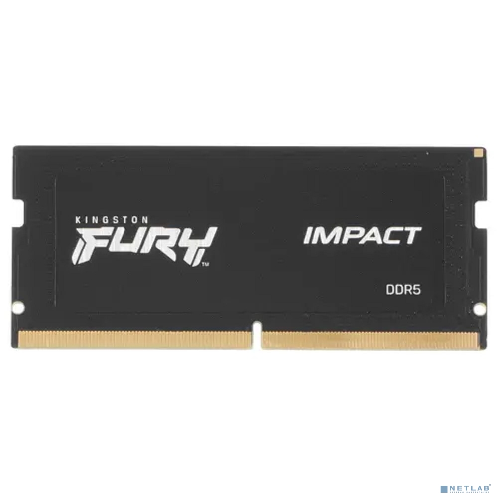 Kingston 16GB 4800MT/s DDR5 CL38 SODIMM FURY Impact PnP KF548S38IB-16