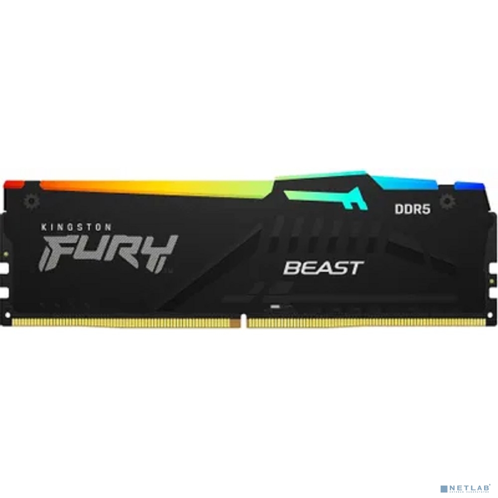 Kingston Fury Beast Black Expo KF556C36BBEA-16 DDR5 - 1x 16ГБ 5600МГц, DIMM, Ret
