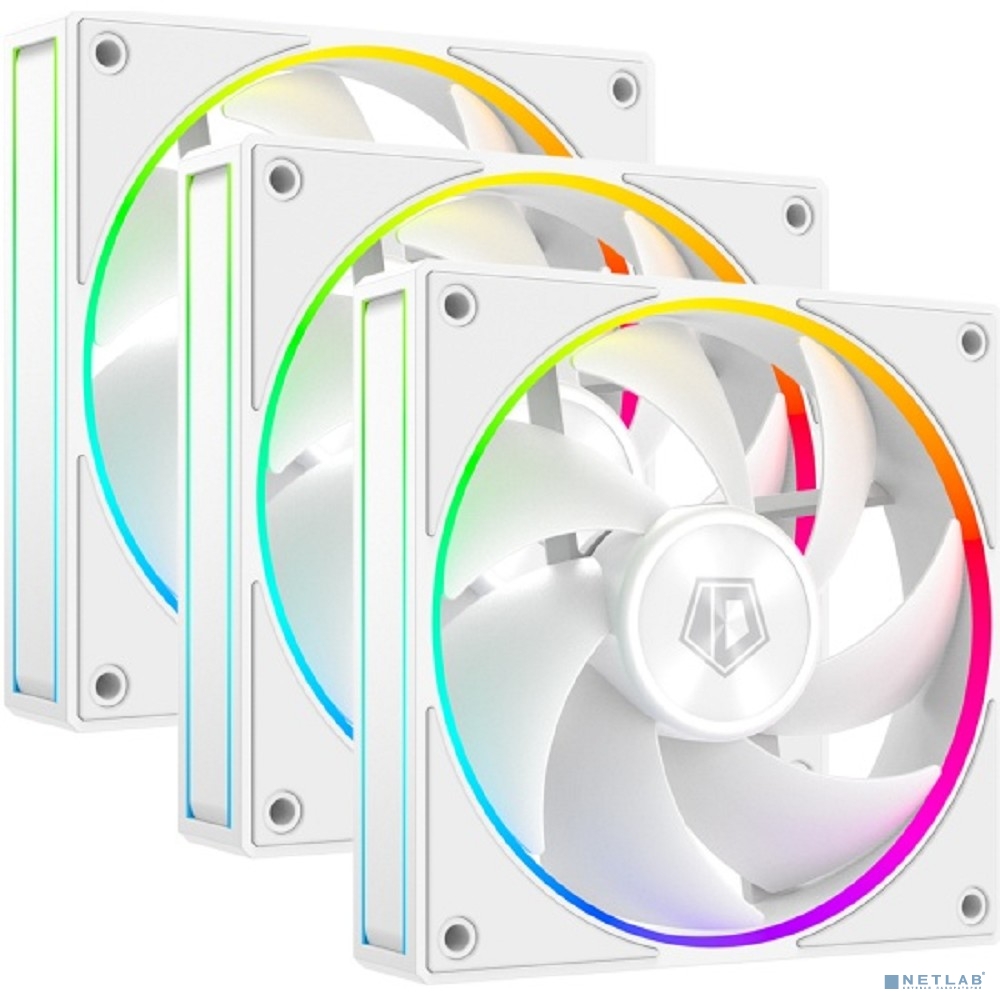 Case Fan ID-Cooling AF-127-ARGB-W Trio, 120мм, Ret