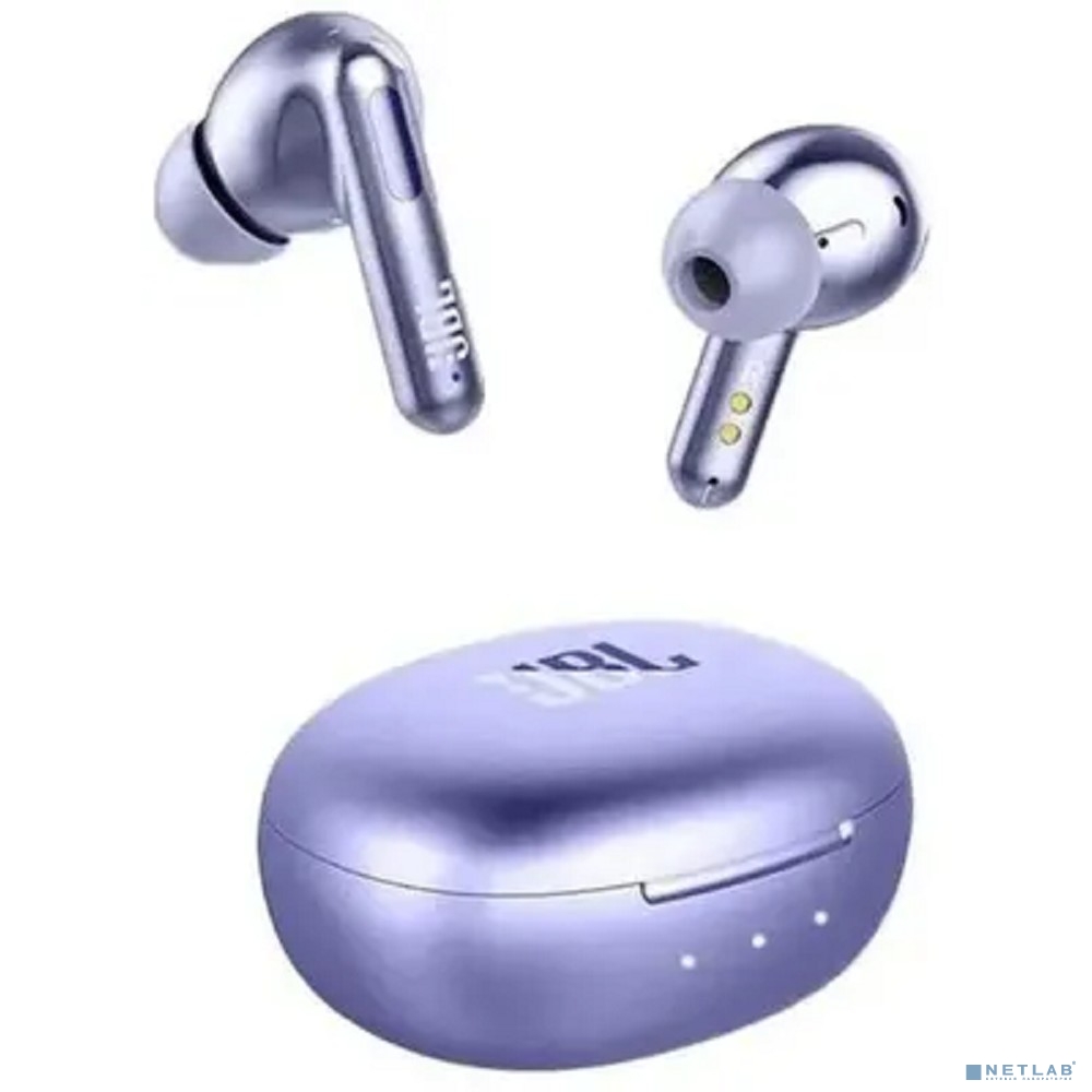 Наушники JBL, модель T280 TWS NC2 пурпурные