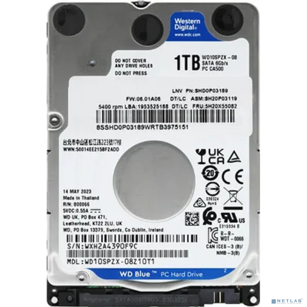 1TB WD Blue (WD10SPZX)