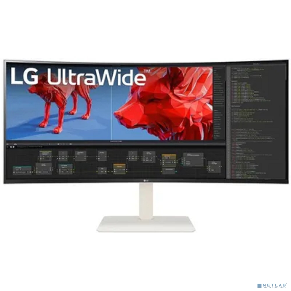 LCD LG 38" 38WR85QC-W UltraWide белый