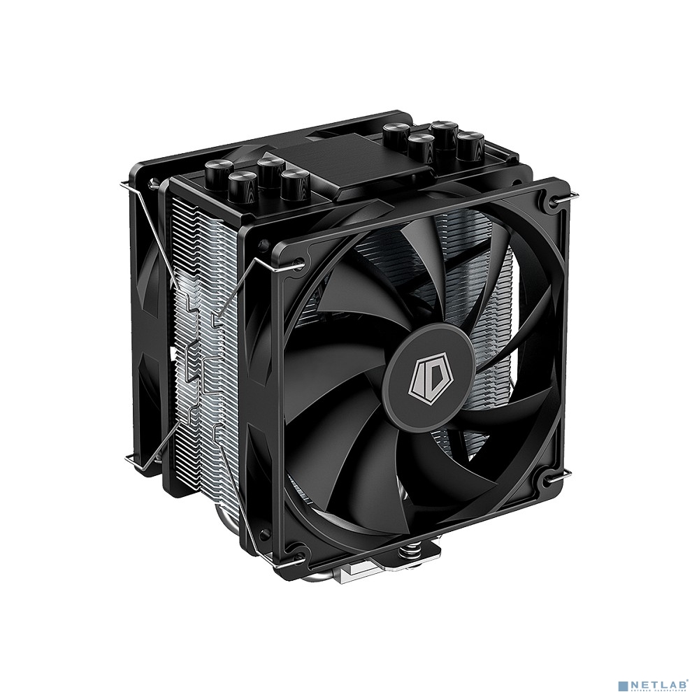 Cooler ID-Cooling SE-214-XT PLUS LGA1700/1200/115X/AM5/AM4 (TDP 200W, PWM, 4 тепл.трубки прямого контакта, 2 x FAN 120mm) RET