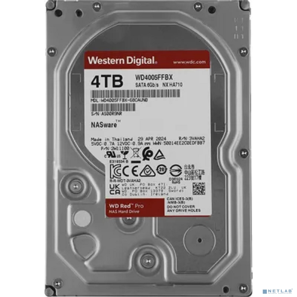 4TB WD Red Pro (WD4005FFBX)