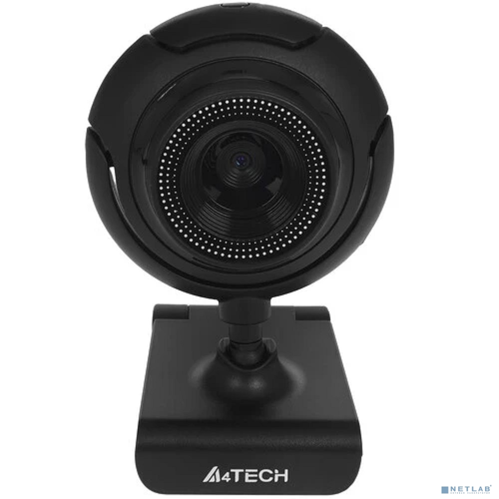 Камера Web A4Tech PK-710P черный 1Mpix (1280x720) USB2.0 с микрофоном