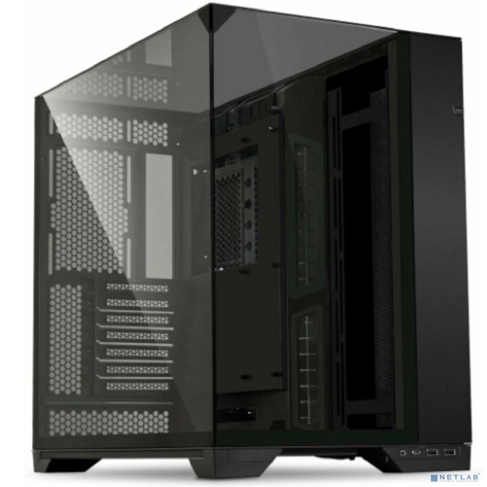 Корпус Lian-Li O11 Vision черный без БП ATX 8x120mm 5x140mm 2xUSB3.0 audio bott PSU