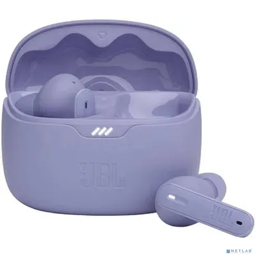 Наушники JBL Tune Beam, Bluetooth, внутриканальные, пурпурный