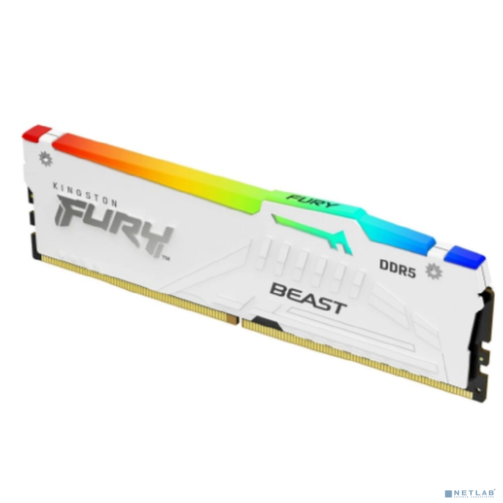 Kingston DDR5 32GB 6000MHz KF560C36BWEA-32 Fury Beast White Expo RGB PC5-48000 CL36