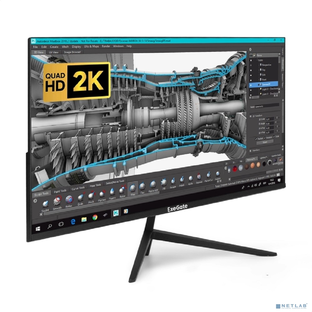 LCD ExeGate 27" ES2707CA SmartView